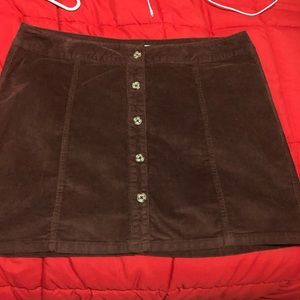 Corduroy Skirt NWOT